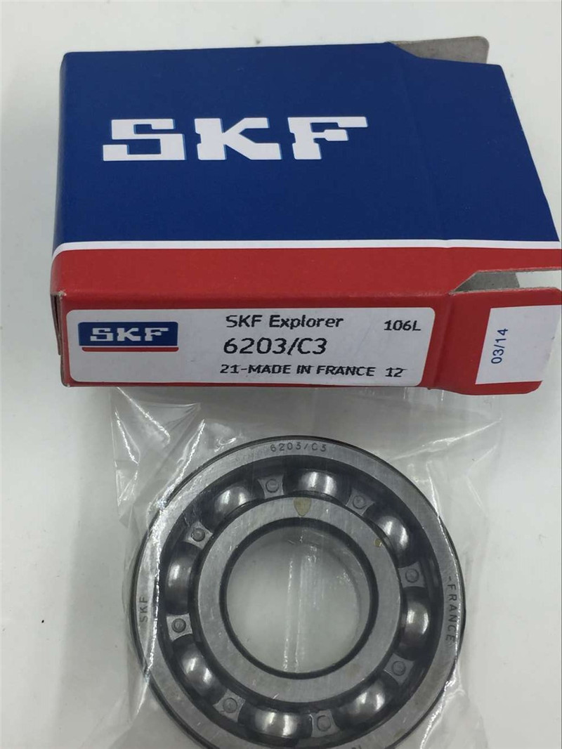 SKF deep groove ball bearing 6203-2RS/C2 6203-2Z bearing 